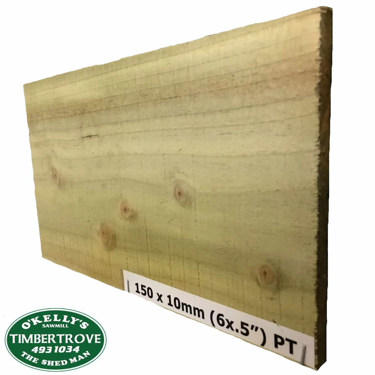 150 x 10mm Sawn Timber Treated