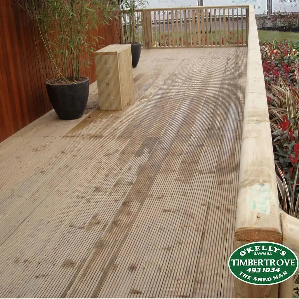 150 x 35mm Decking Board Treated