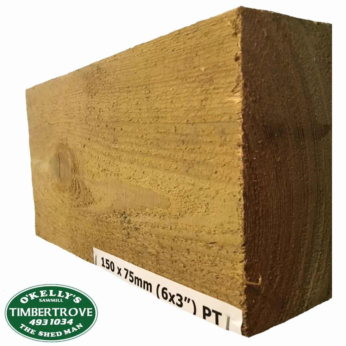 150 x 75mm Sawn Timber Treated