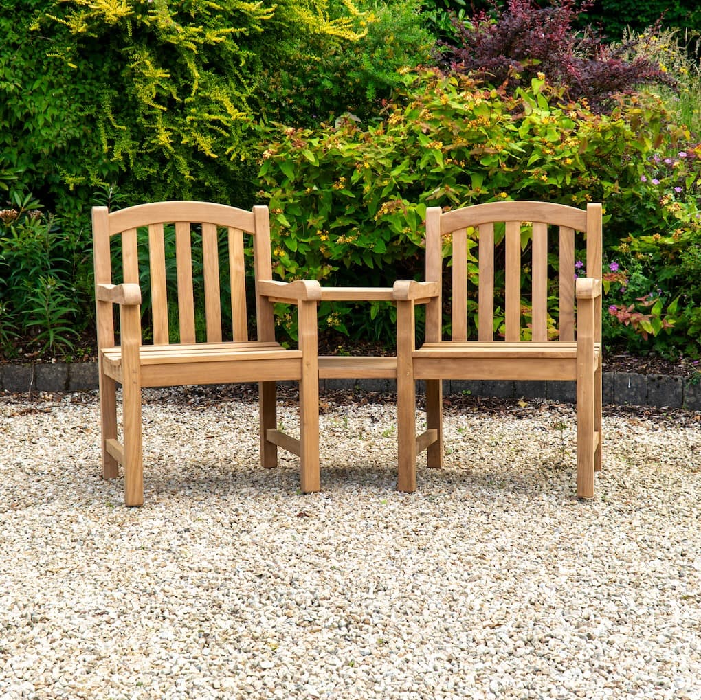 Teak Companion Seat Timbertrove