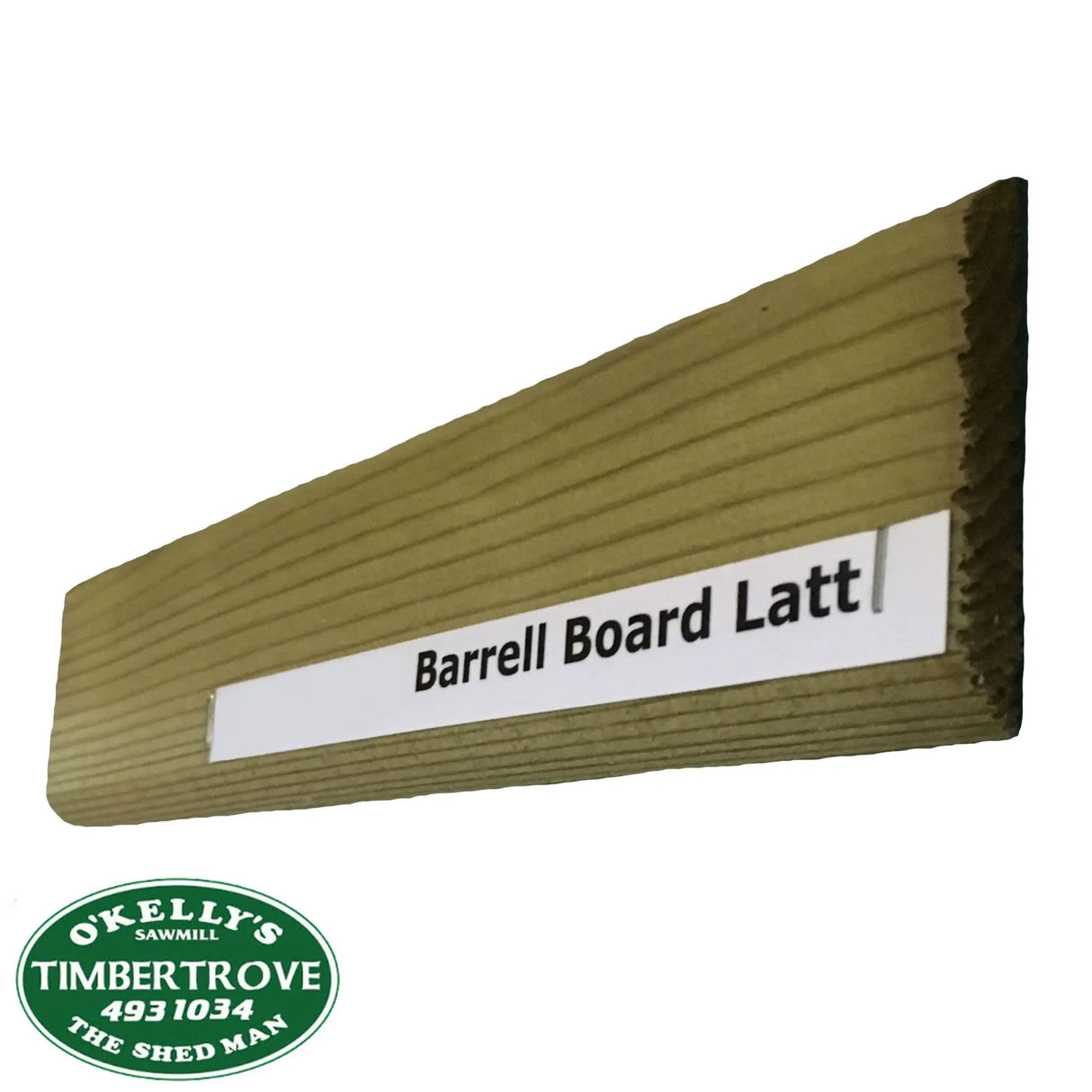 75x10mm Barell Board Latt Treated