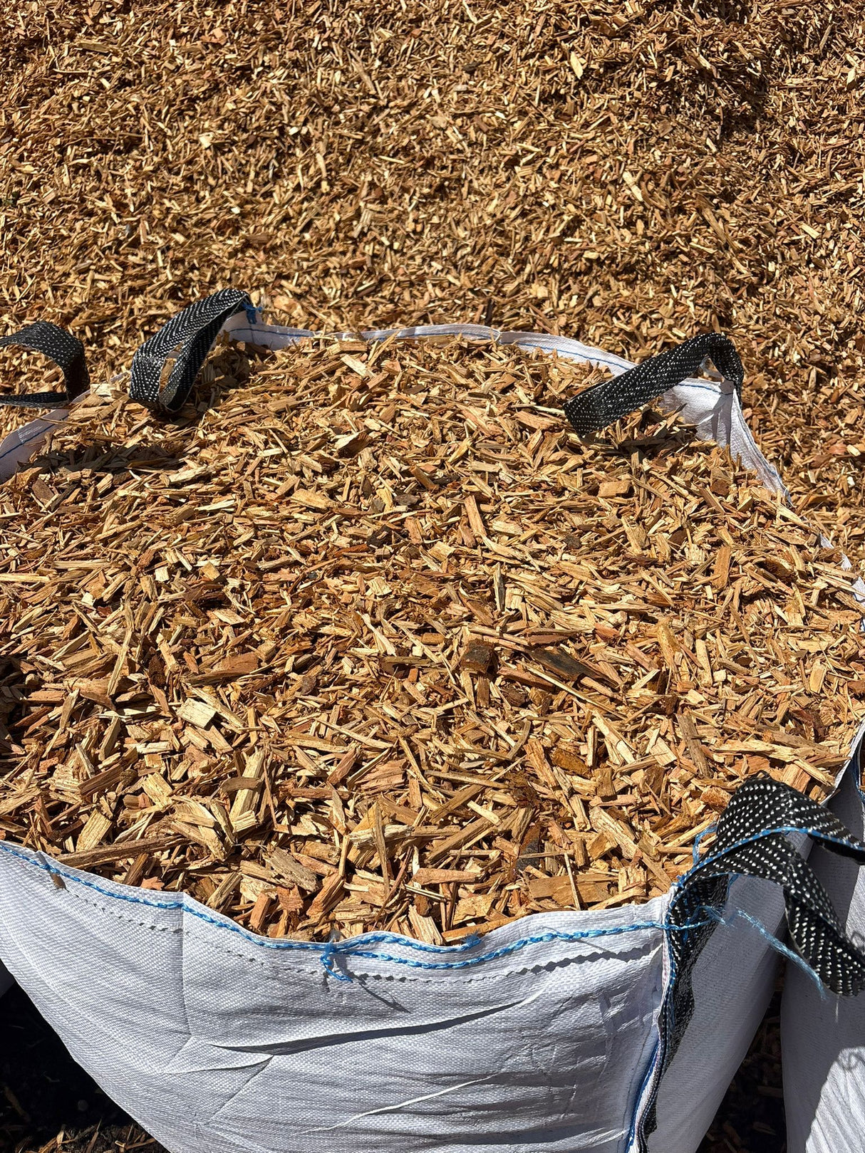 Clean Woodchip – 1 Ton Bag Timbertrove