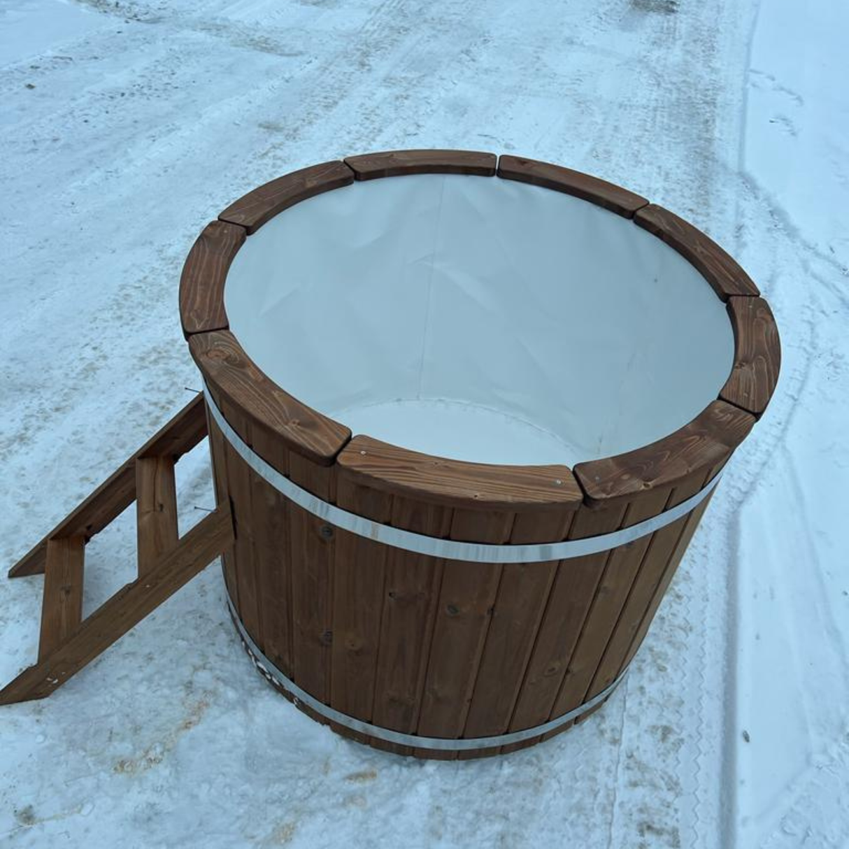 Cold Plunge & Ice Bath with Lid Timbertrove