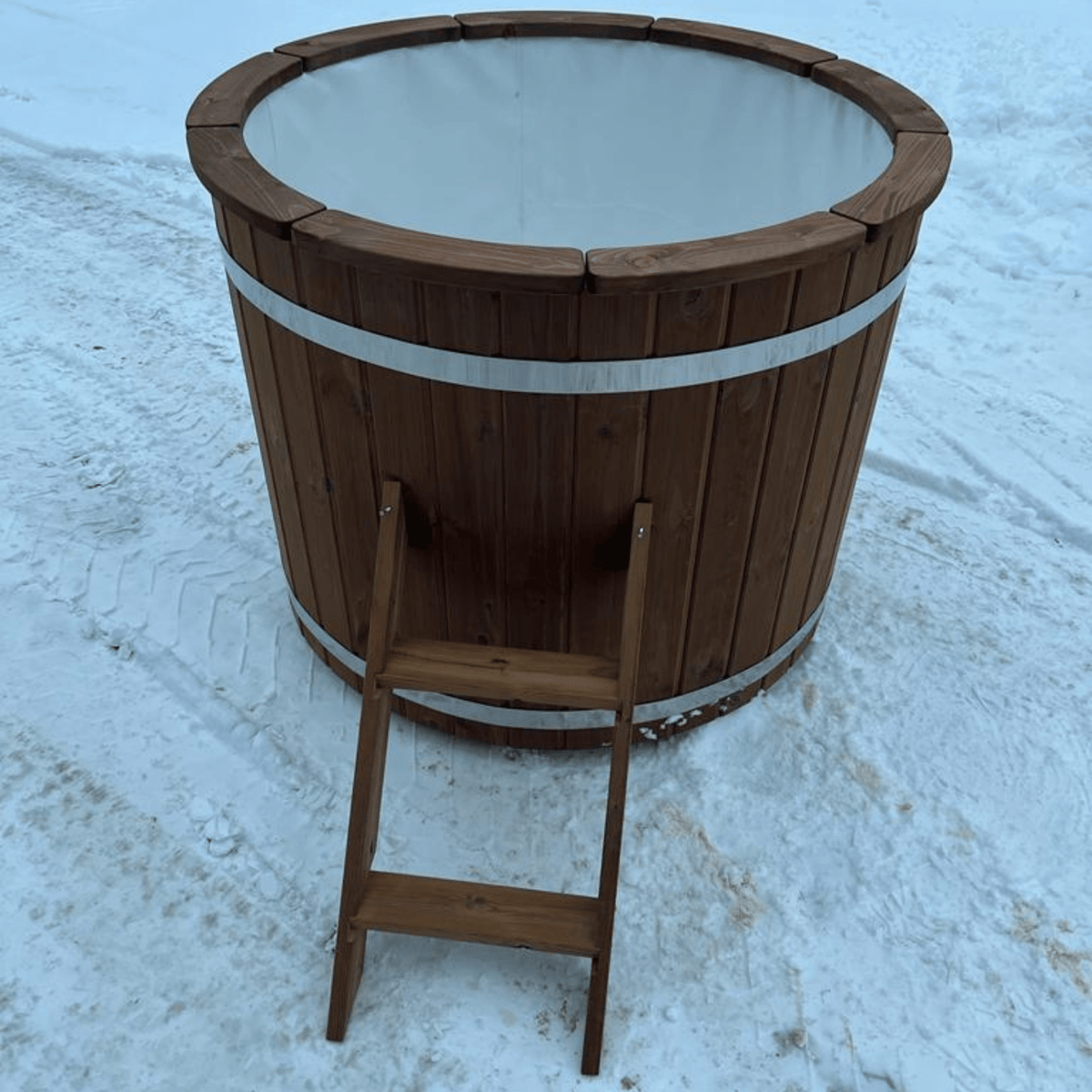 Cold Plunge & Ice Bath with Lid Timbertrove