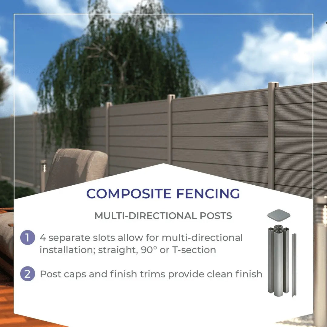 Aluminum Fence Post