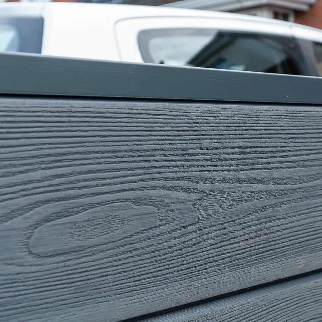 Composite Fence Woodgrain Planks