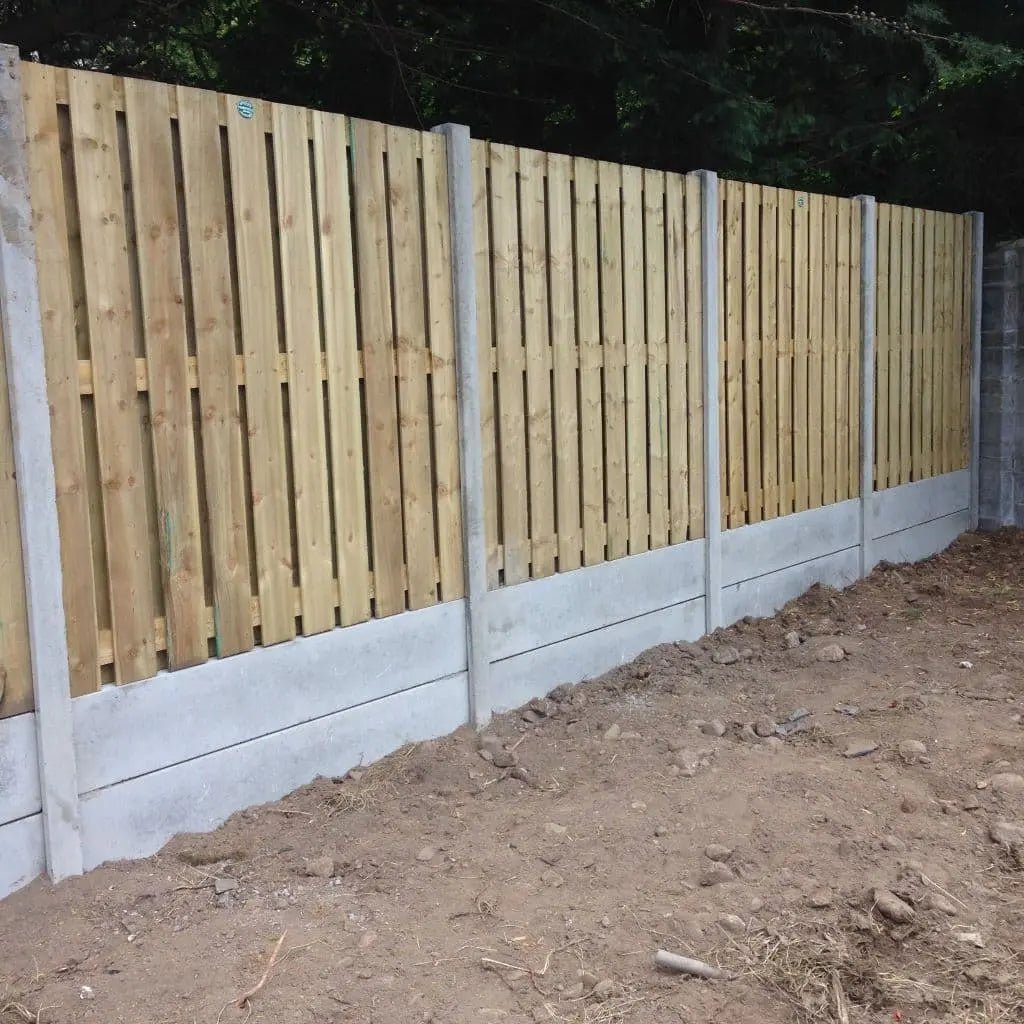 Concrete Base Slab / Gravel Board
