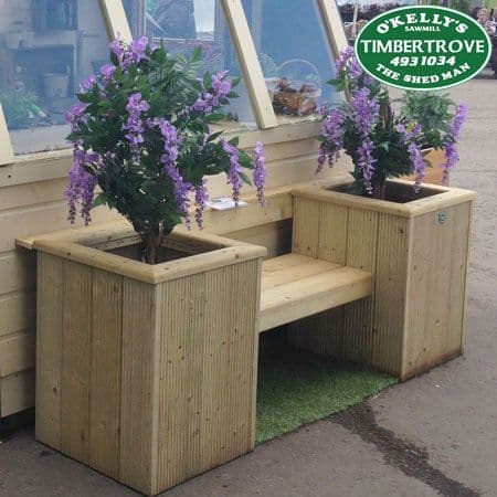 Decking Planter Bench