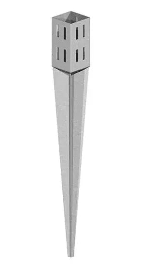 Drive In Post Support Galvanised