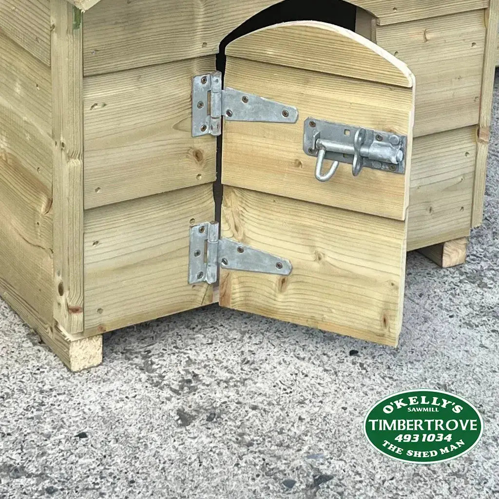 Flat Roof Dog Kennel