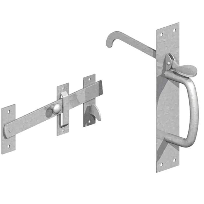 GateMate Heavy Suffolk Latch Galvanised