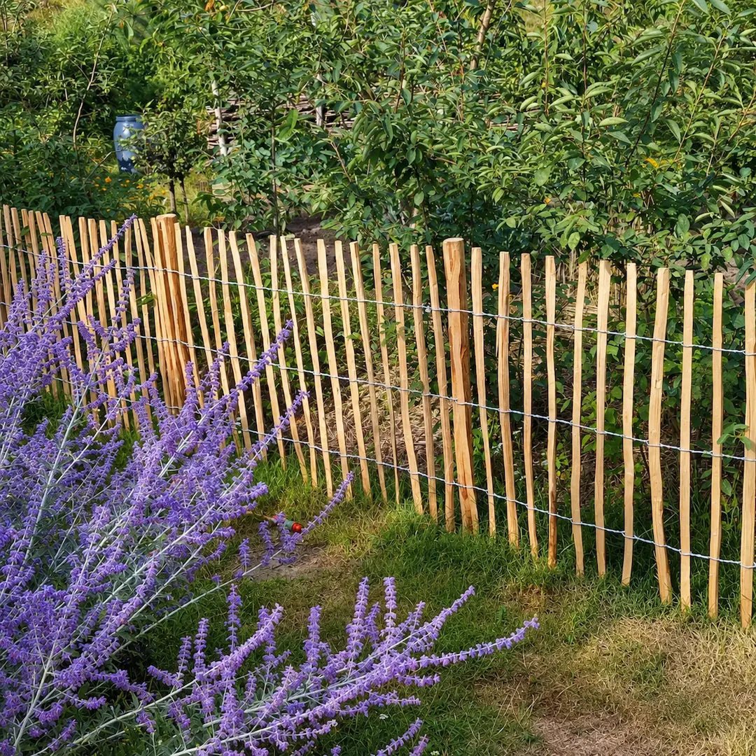 Hazel Picket Rail Fencing Timbertrove