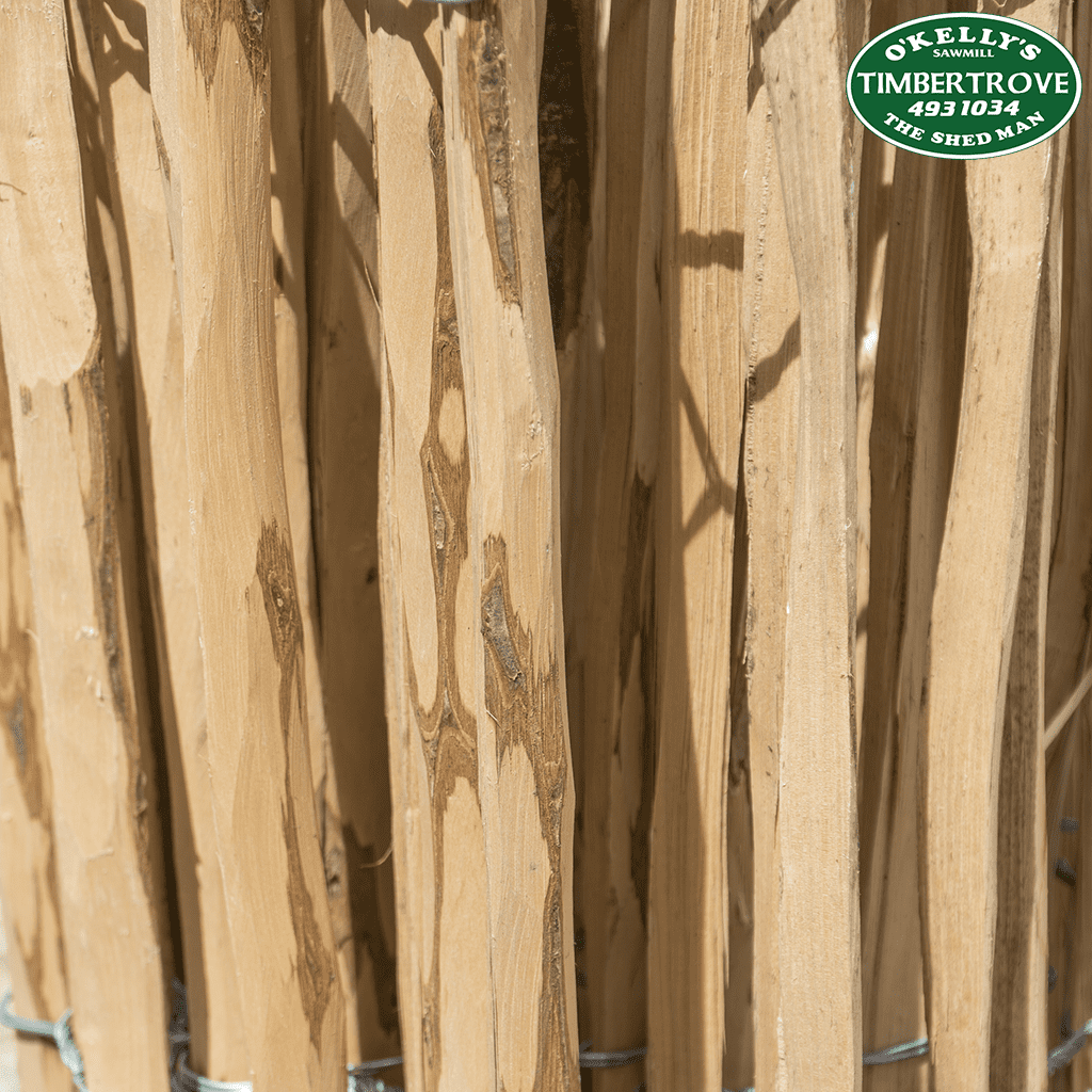 Hazel Picket Rail Fencing
