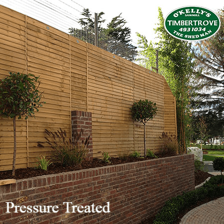 Heavy Overlap Fencing Panel