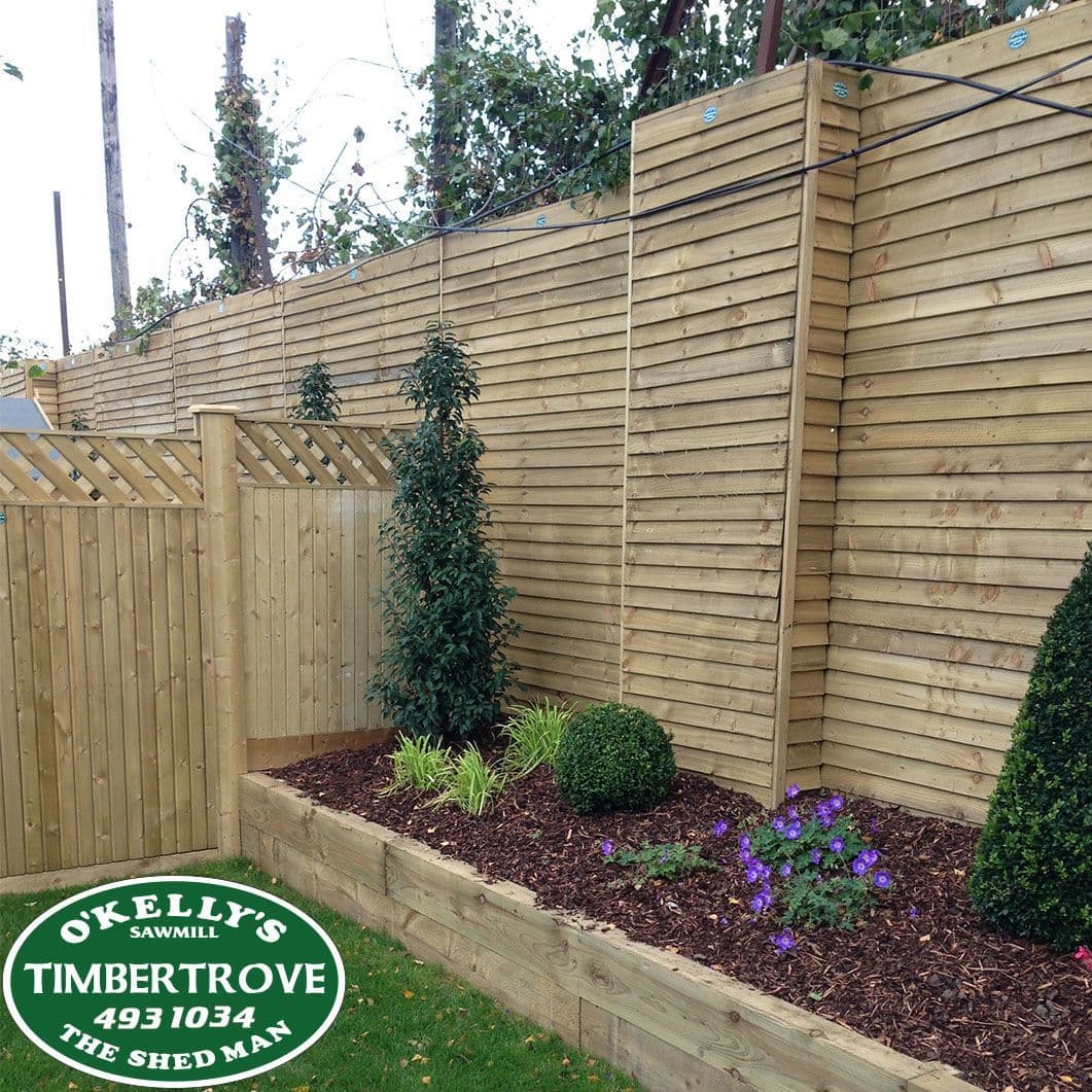 Heavy Overlap Fencing Panel