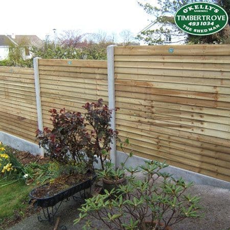 Heavy Overlap Fencing Panel