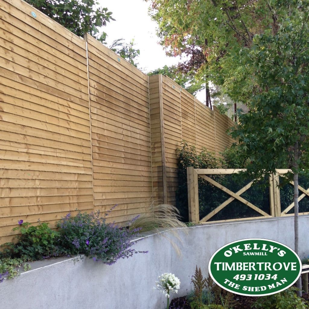 Heavy Overlap Fencing Panel