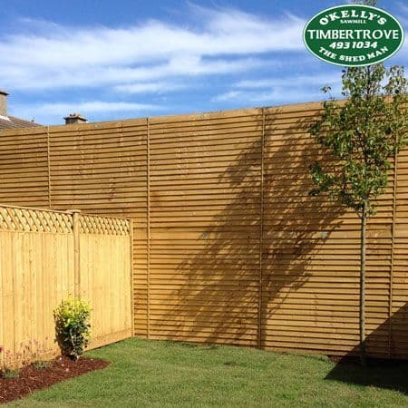 Heavy Overlap Fencing Panel