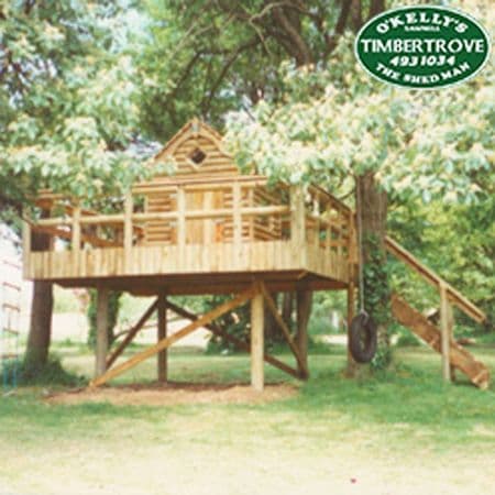 Log Treehouse