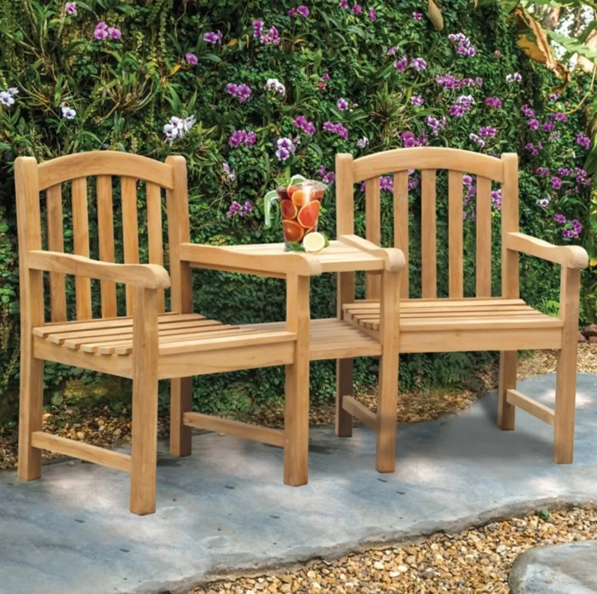 Teak Companion Seat Timbertrove