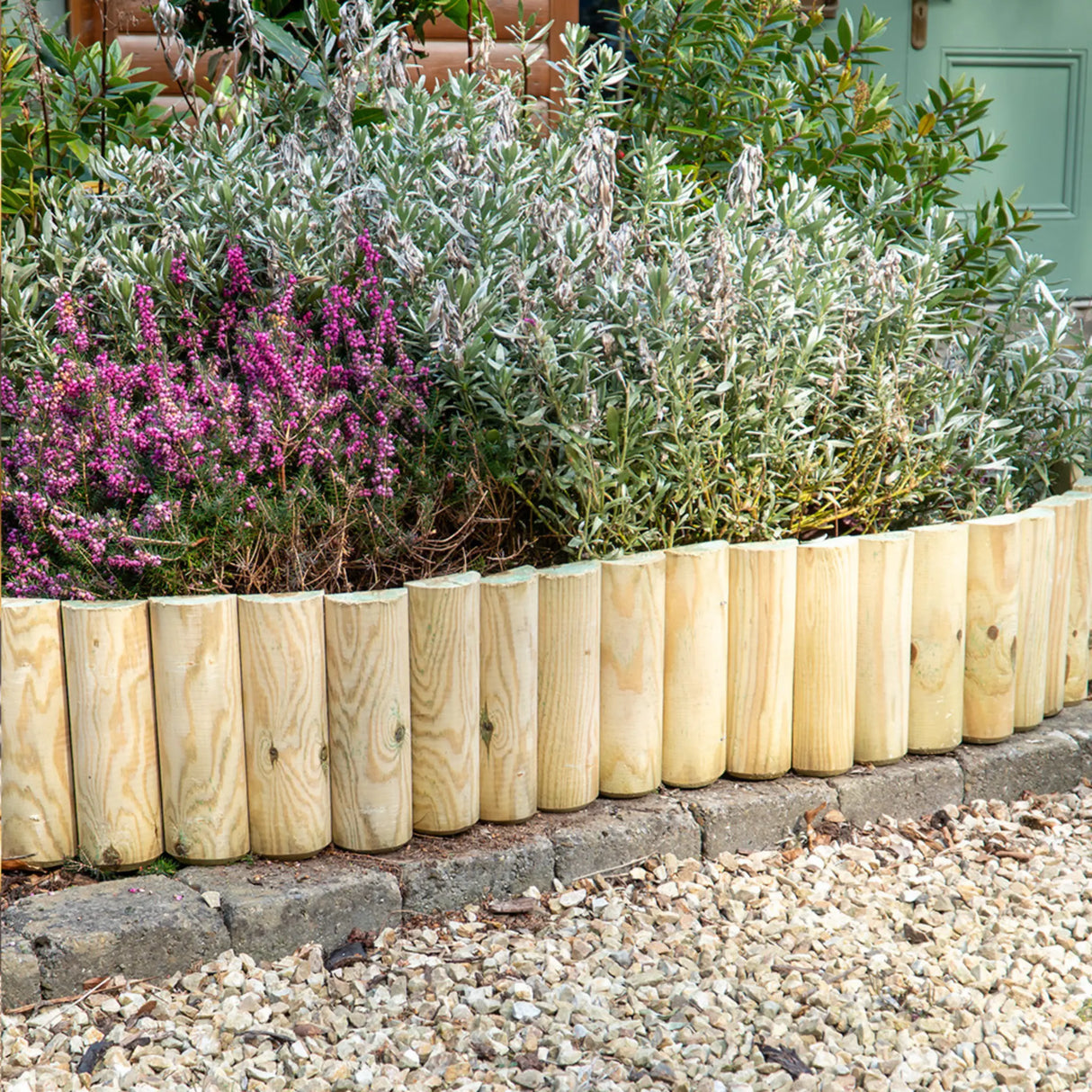 Log Roll Edging Timbertrove