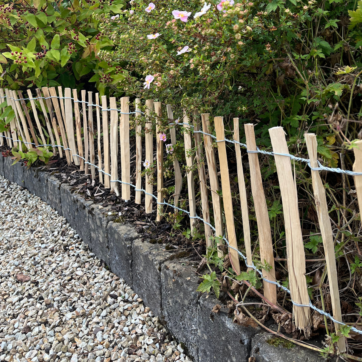 Chestnut Edging for Lawns & Borders