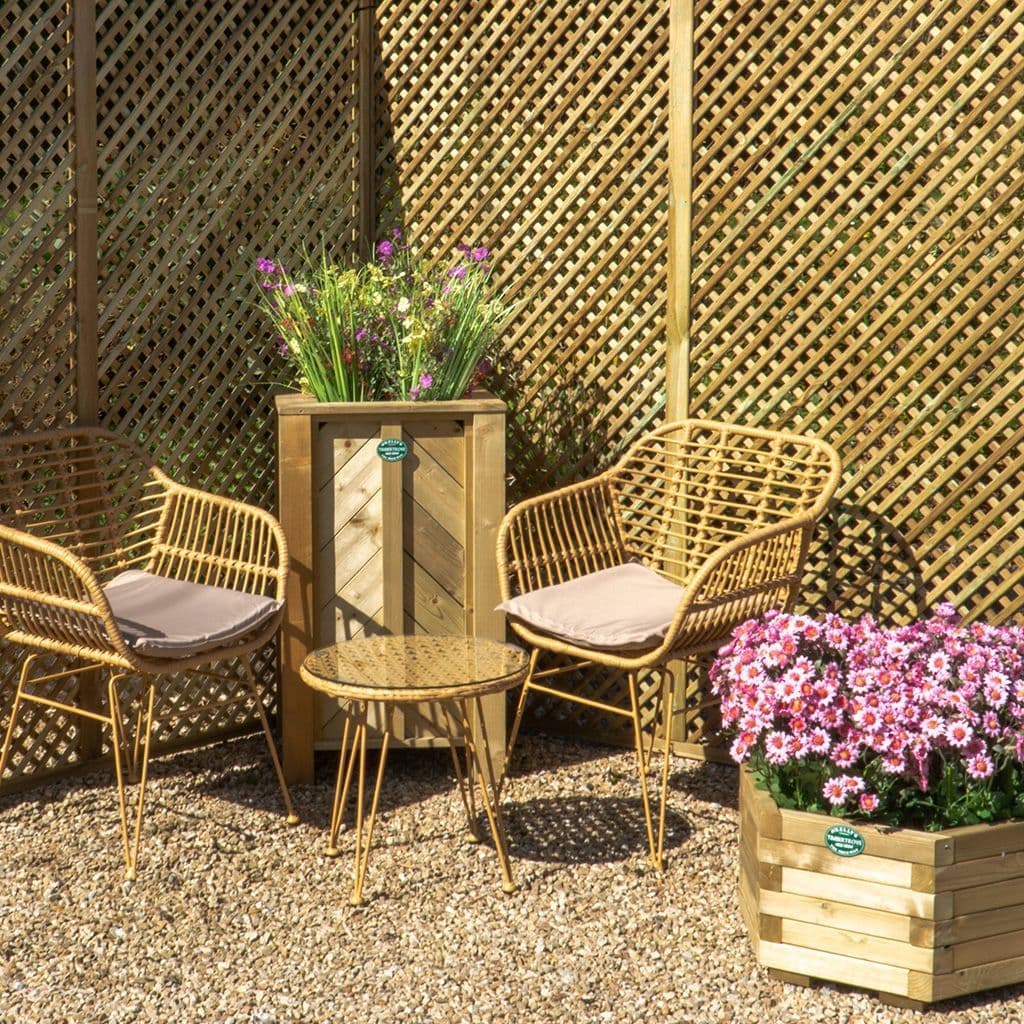 Privacy Diamond Trellis