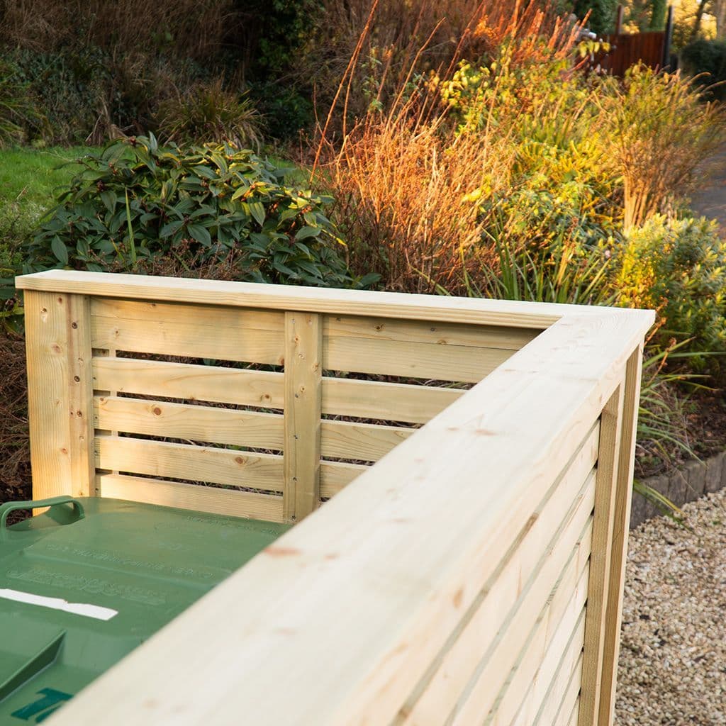 Slatted Wheelie Bin Screen