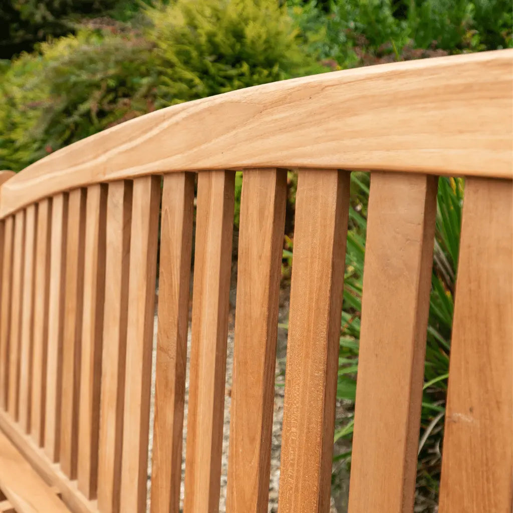 Teak Bench 3 Seater Timbertrove