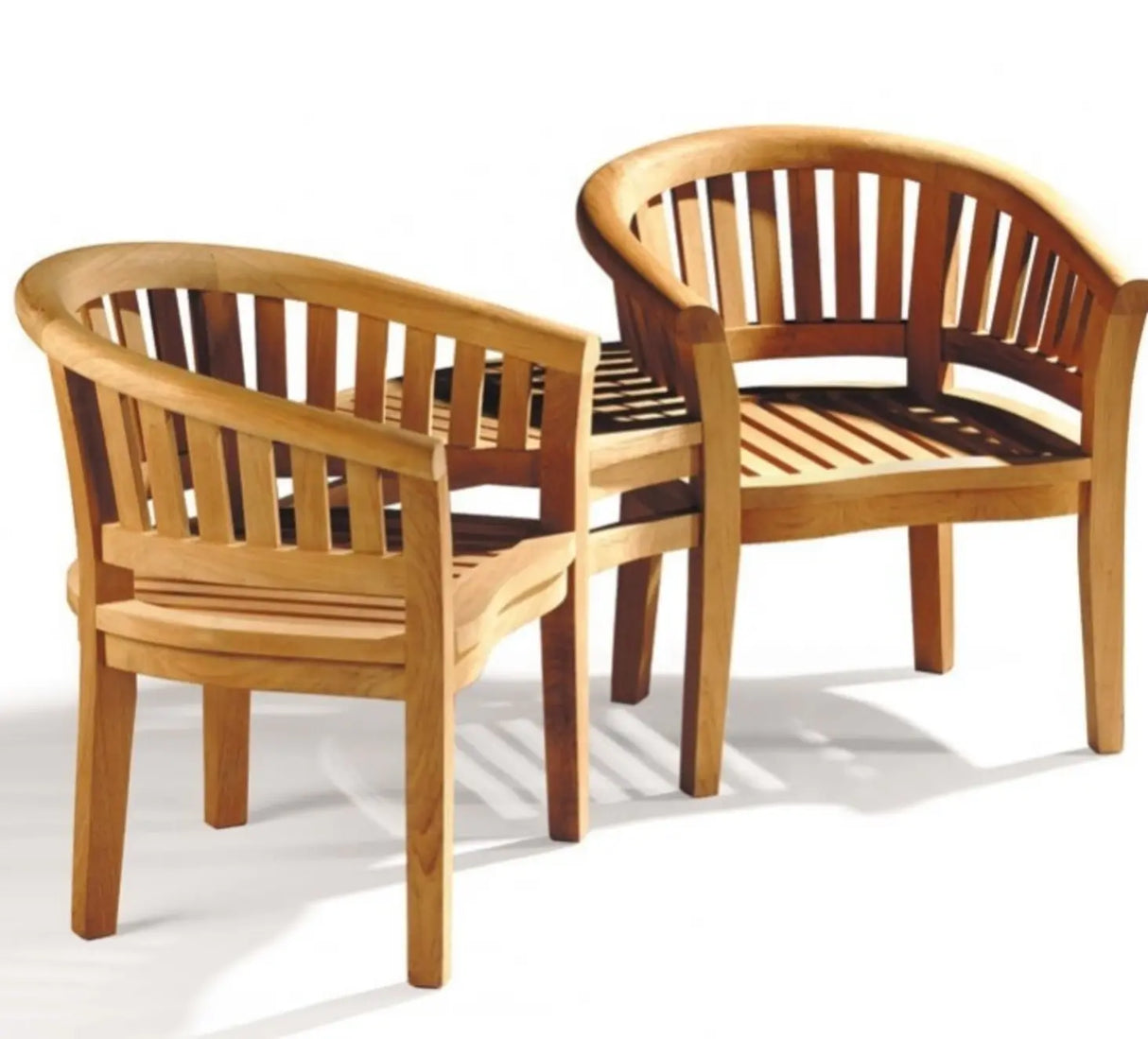 Teak Love Seat Timbertrove