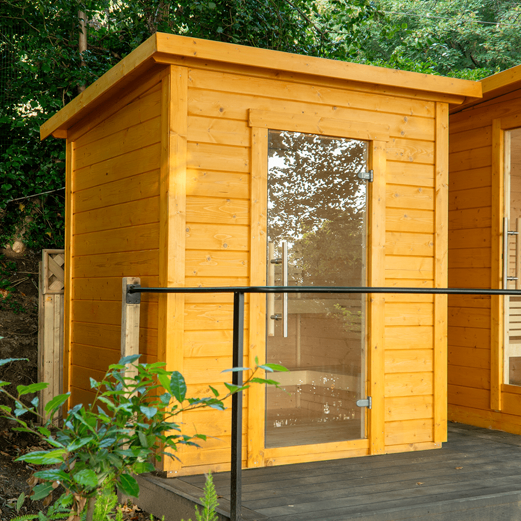 The Emerald Outdoor Sauna