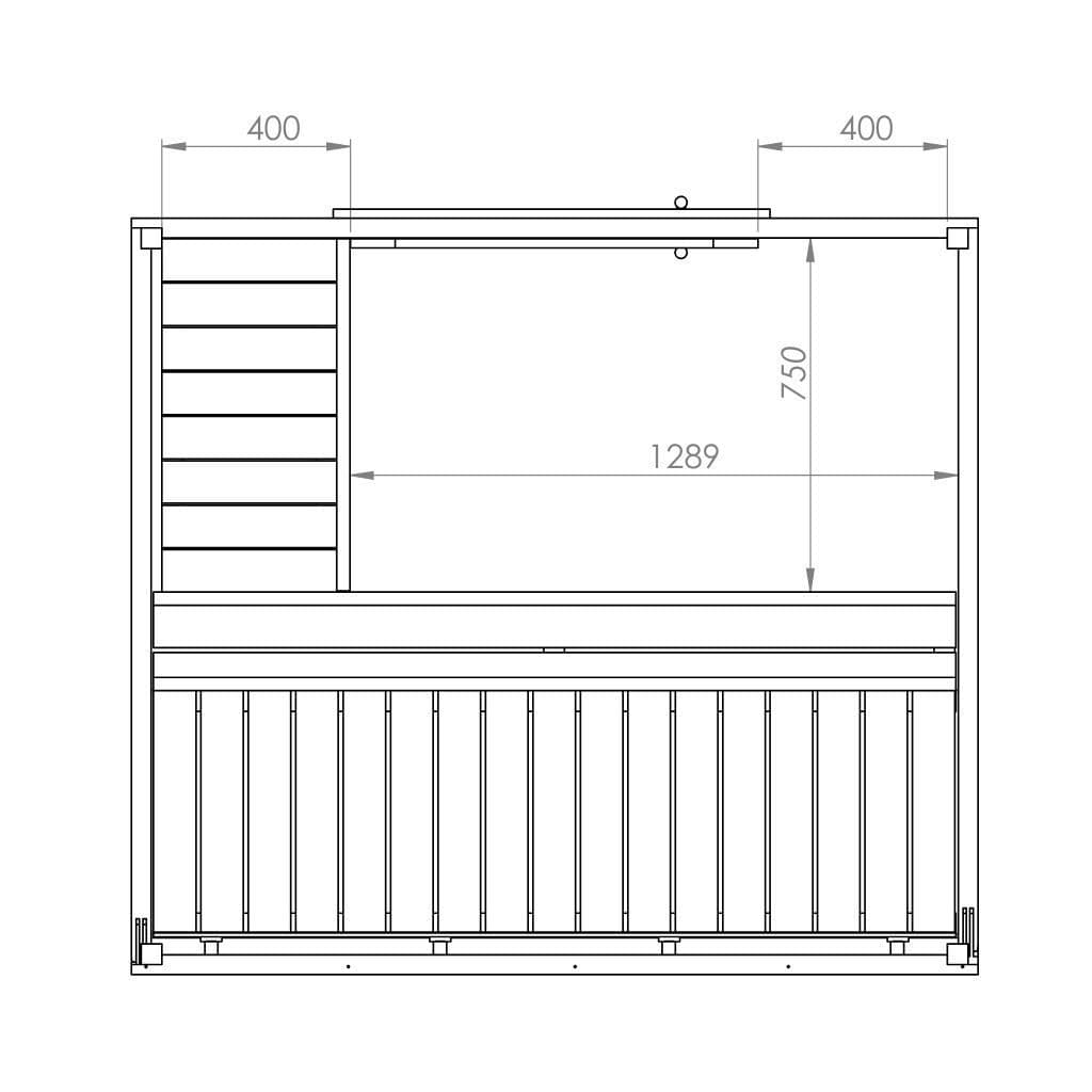 The Emerald Outdoor Sauna