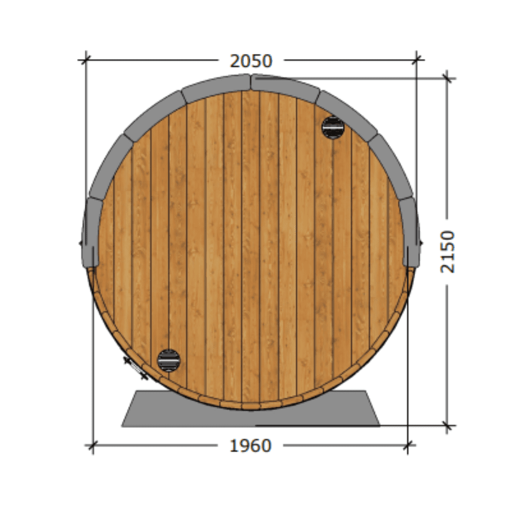The Solas Outdoor Sauna