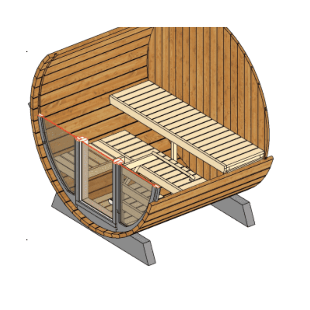 The Solas Outdoor Sauna