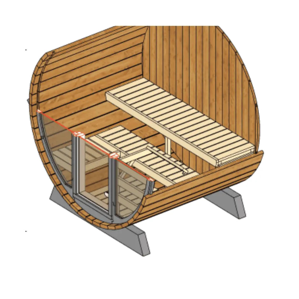 The Solas Outdoor Sauna