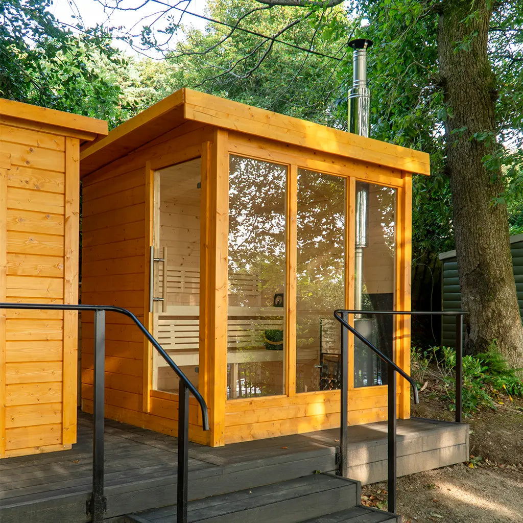 The Vista Outdoor Sauna Timbertrove