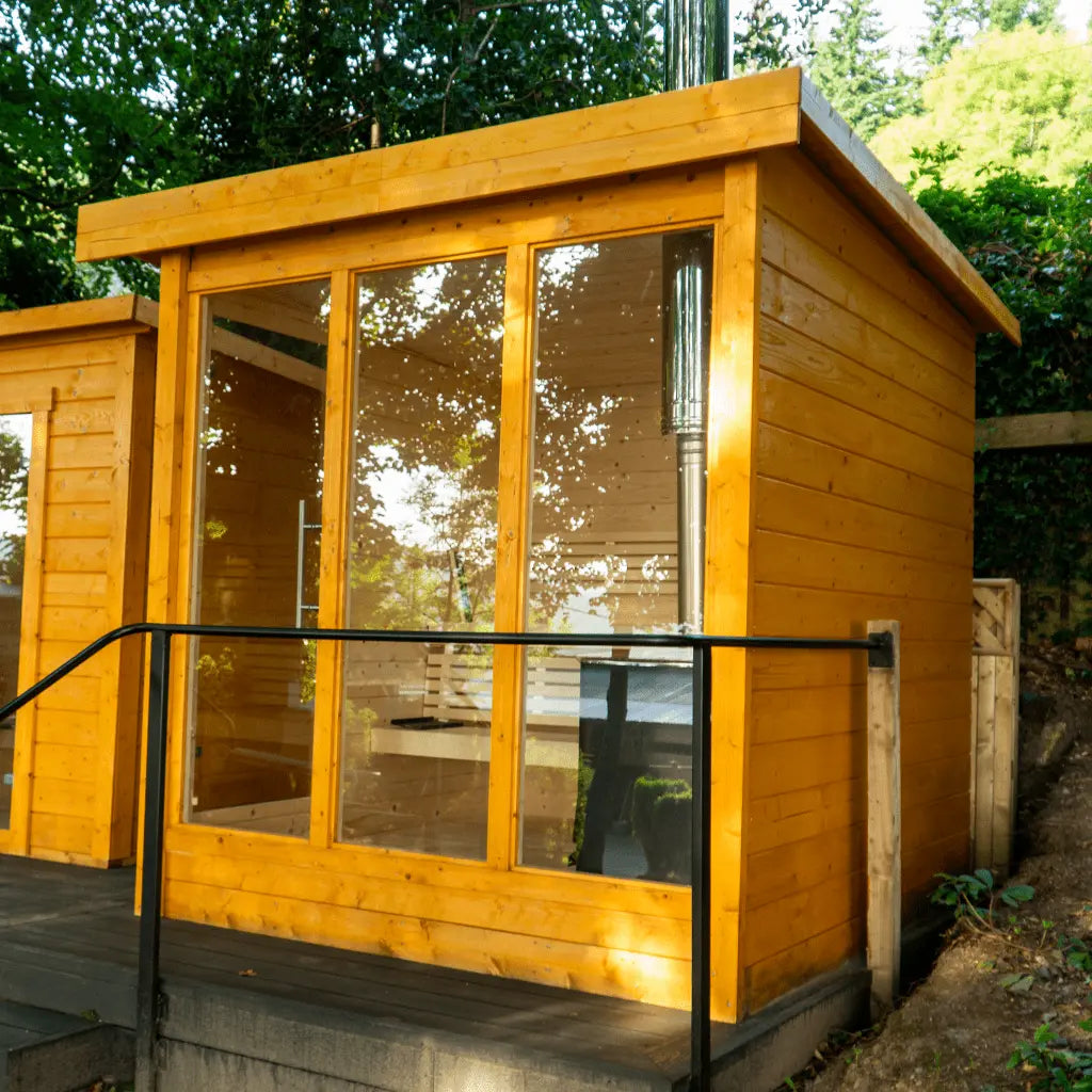 The Vista Outdoor Sauna Timbertrove
