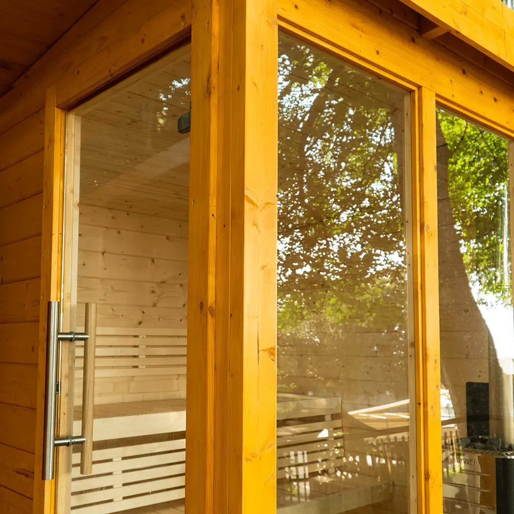 The Vista Outdoor Sauna Timbertrove