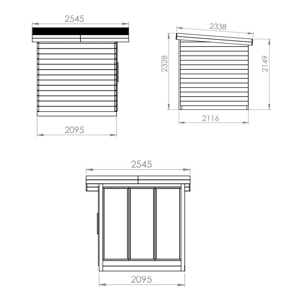 The Vista Outdoor Sauna
