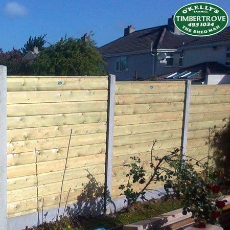 Weather Sheeting Fencing Panel