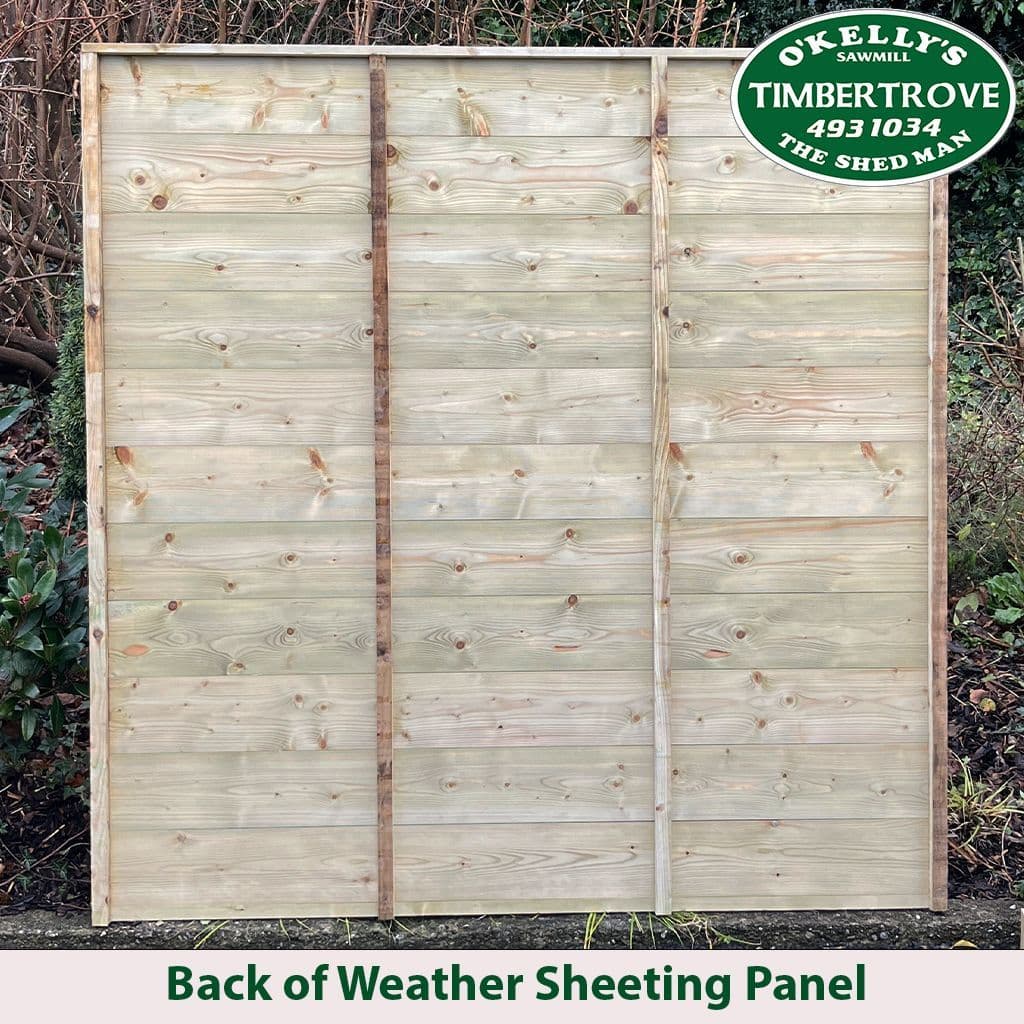Weather Sheeting Fencing Panel