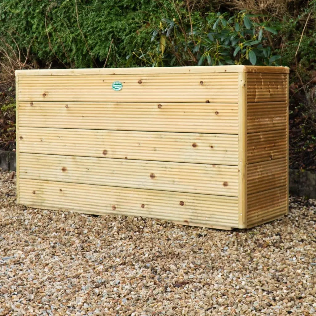 Strong Timber Planters for Commercial & Residential Use
