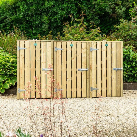 Transform Your Outdoor Space with Our Stylish Wheelie Bin Storage Units