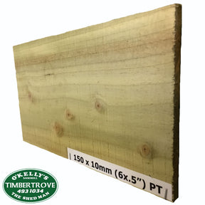 150 x 10mm Sawn Timber Treated