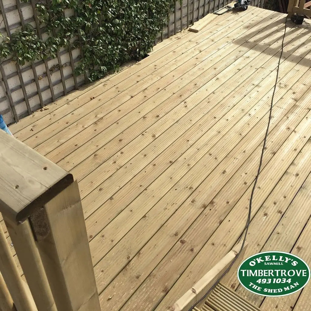 150 x 35mm Decking Board Treated