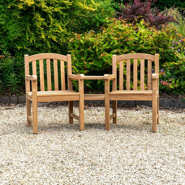 Teak Companion Seat Timbertrove