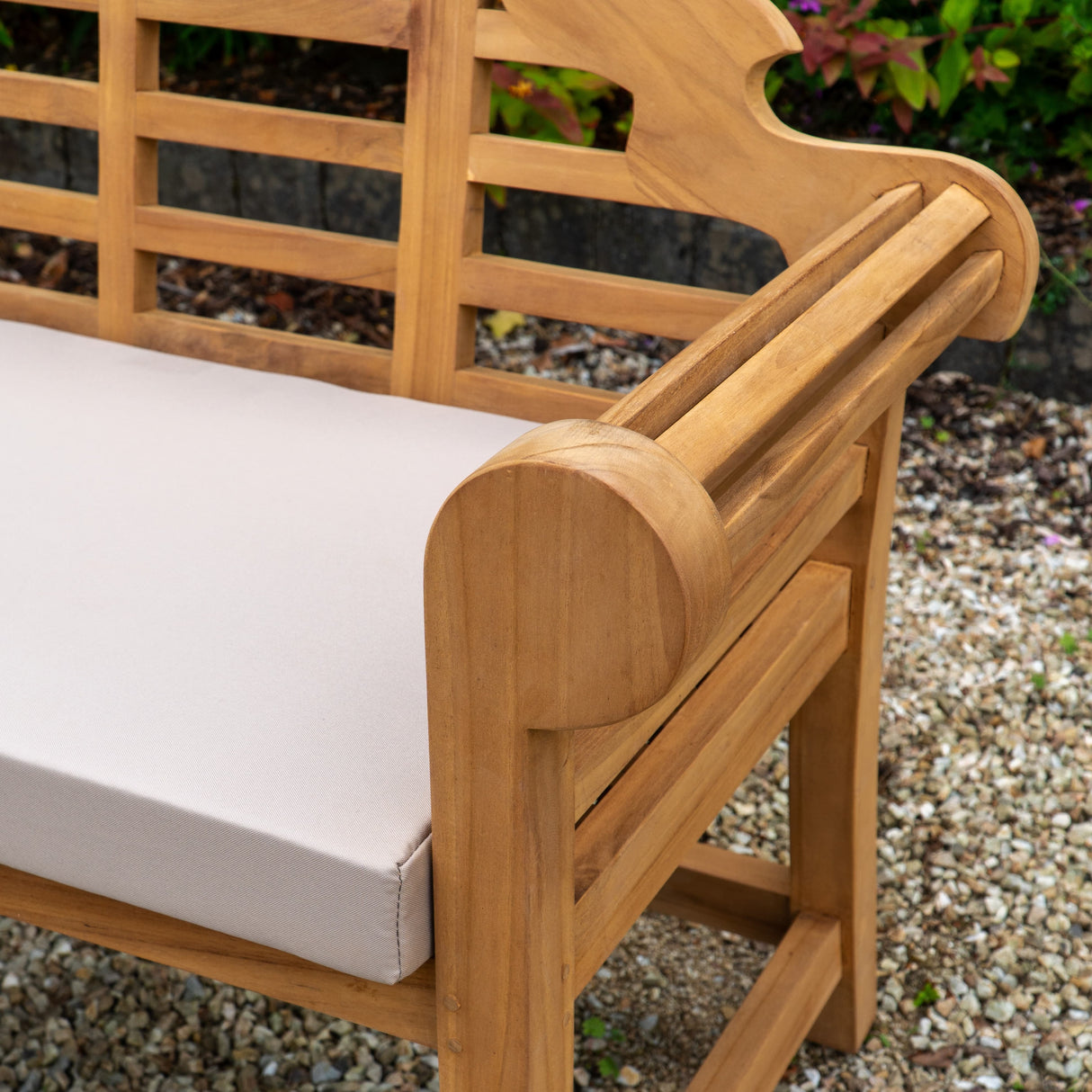 Prestwick Teak Bench Timbertrove