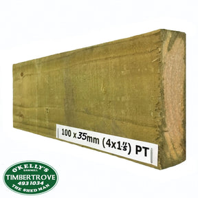 4 x 1.5 (100 x 35mm) Treated Timber