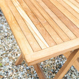 Picnic Teak Fold Up Table Timbertrove