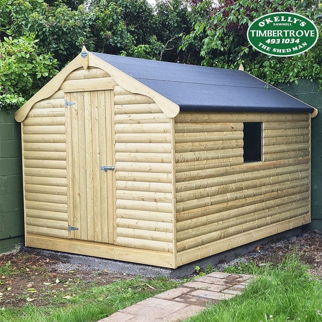 5 x 1 (125 x 22mm)  Log Effect Treated Timber